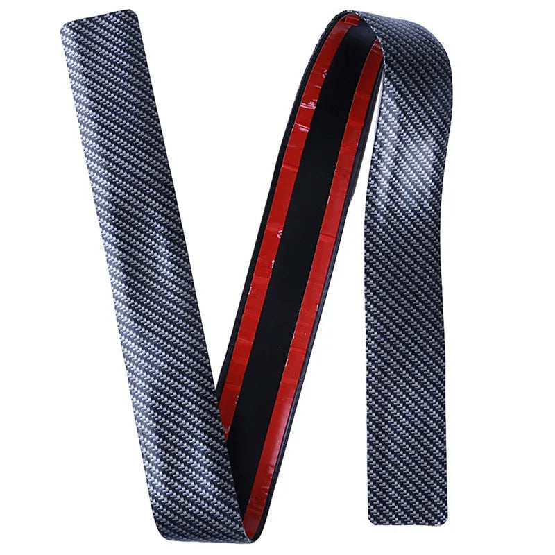 1.5M Car-Styling 5D Carbon Fiber Spoilers Styling DIY Refit Spoiler Universal For BMW Toyota Honda KIA Hyundai Opel Mazda