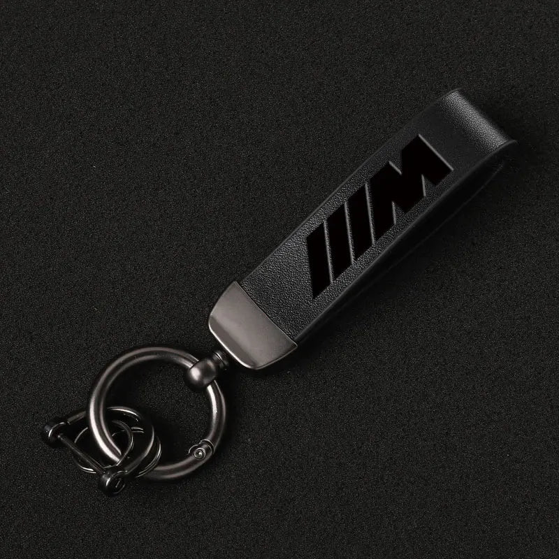 Luxury Genuine Leather Keychain Car Key Ring For BMW M E46 E90 E60 F30 F10 E39 F20 E36 E87 M3 M5 X1 X3 X5 X6 X7 Car