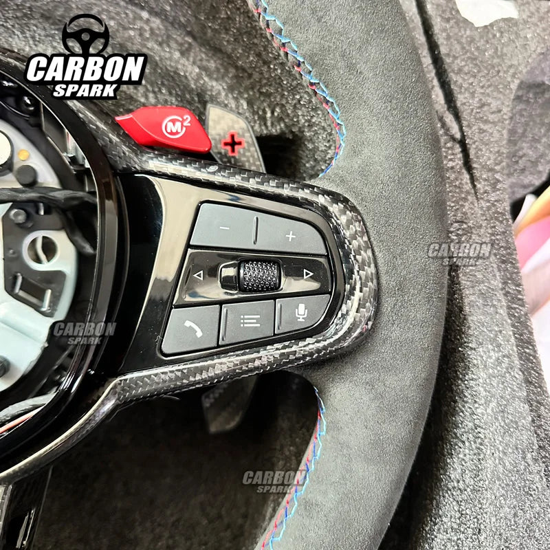 2026 NEW carbon fiber Steering Wheel for G20 G22 G30 G31 M2 G87 M3 G80 M4 G82 G42 M5 F90 F80 F82 F95 X3M F97 M340i M440i G G01 G