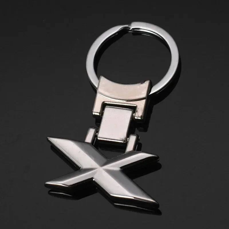 Zinc Alloy Key Ring Car Key Chain Metal Number Emblem Key Chain Car Accessory Charm Car Styling For BMW Auto X1 X3 X5 E3 E5 Z4