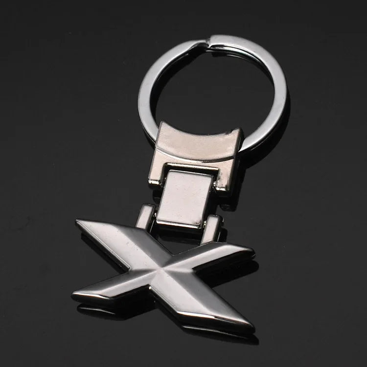 Zinc Alloy Key Ring Car Key Chain Metal Number Emblem Key Chain Car Accessory Charm Car Styling For BMW Auto X1 X3 X5 E3 E5 Z4