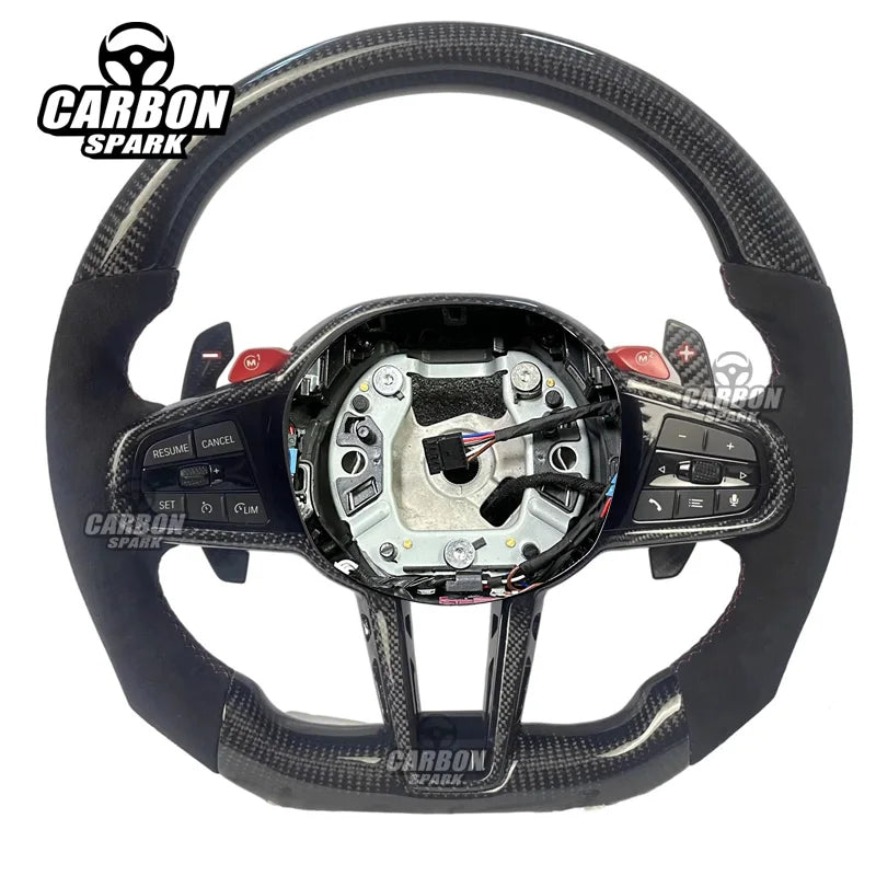 2026 NEW carbon fiber Steering Wheel for G20 G22 G30 G31 M2 G87 M3 G80 M4 G82 G42 M5 F90 F80 F82 F95 X3M F97 M340i M440i G G01 G