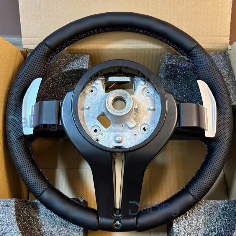 Perforated leather M Sporty Steering Wheel For BMW F01 F30 F10 F11 F20 F21 F25 F31 F34 F32 F33 F36 F22 F23 F46 F35 F80 F36 M3 M5
