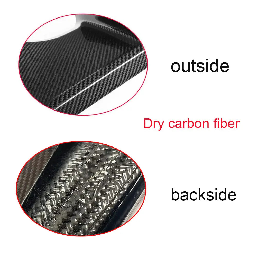 AD Gen2 Style Dry Carbon Fiber Front Bumper Chin Lip Splitter for BMW G80 G81 G82 G83 M3 M4  19-UP