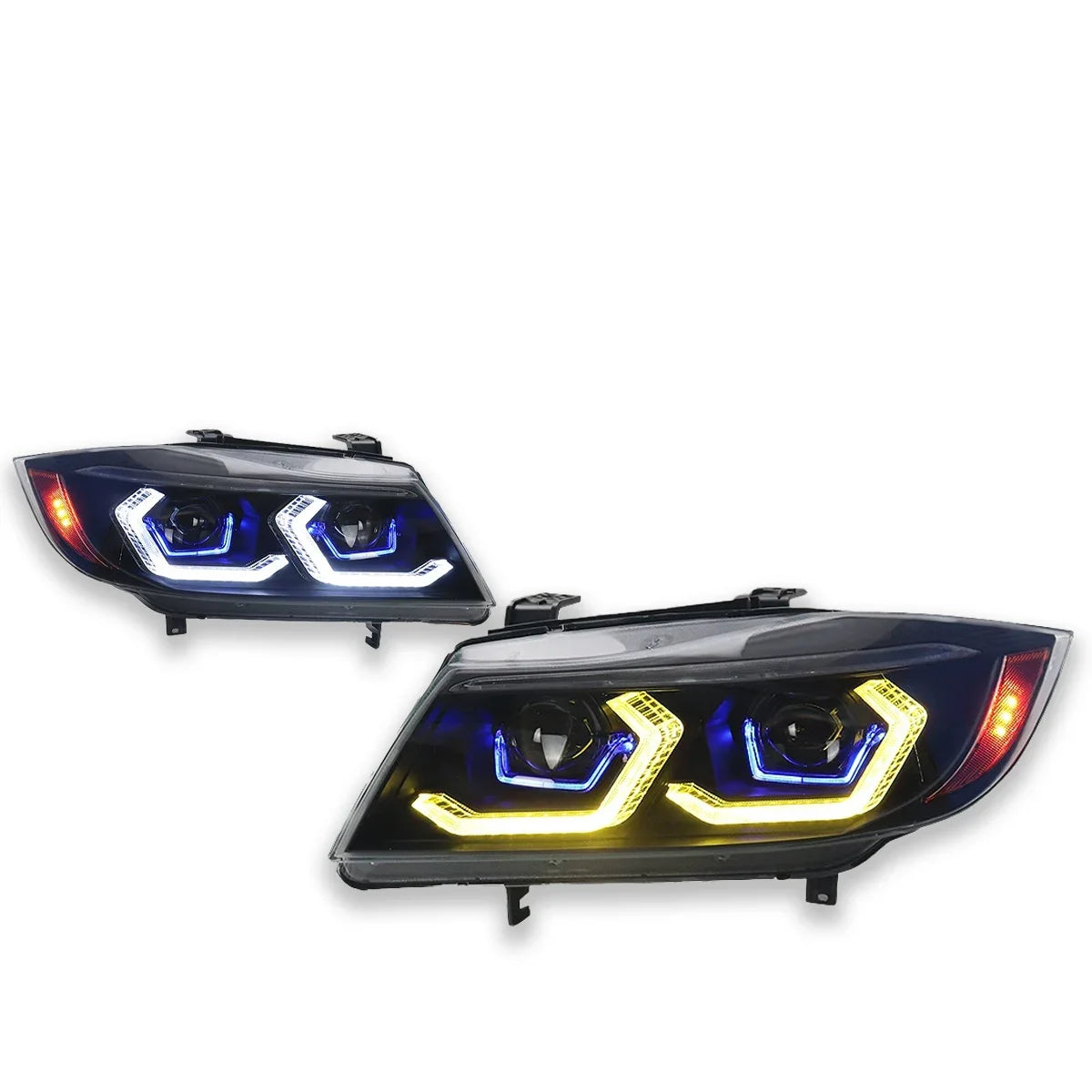Car Lights For BMW 3 Series E90 Headlight 2005-2012 LED Projetor Head Lamp Daytime Running Light Automotive Accessories