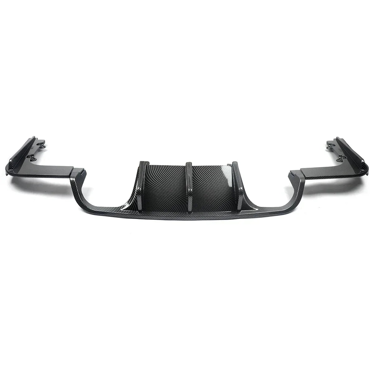 V-STYLE for BMW M3 E92 E93 Coupe Convertible 2doors Rear Bumper Diffuser Lip 2008 2009 2010 2012 2013 Carbon Fiber Look