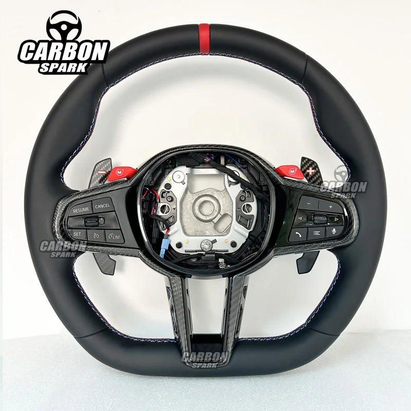 2026 NEW carbon fiber Steering Wheel for G20 G22 G30 G31 M2 G87 M3 G80 M4 G82 G42 M5 F90 F80 F82 F95 X3M F97 M340i M440i G G01 G