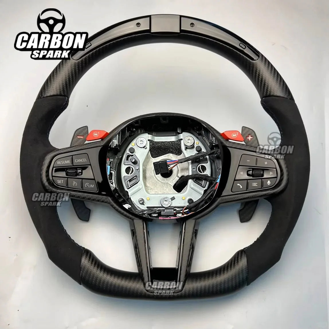 2026 NEW carbon fiber Steering Wheel for G20 G22 G30 G31 M2 G87 M3 G80 M4 G82 G42 M5 F90 F80 F82 F95 X3M F97 M340i M440i G G01 G