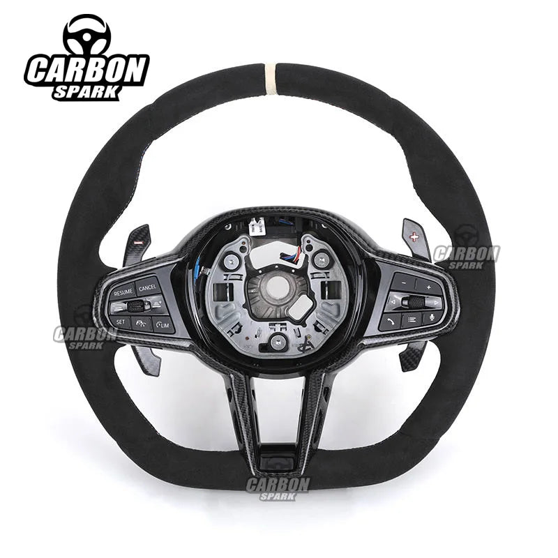 2026 NEW carbon fiber Steering Wheel for G20 G22 G30 G31 M2 G87 M3 G80 M4 G82 G42 M5 F90 F80 F82 F95 X3M F97 M340i M440i G G01 G