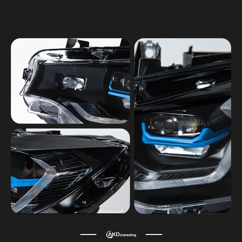 AKD Car Lights for BMW F32 LED Headlight 2012-2019 F36 F80 F33 DRL 425i 428i 430i 435i Signal Head Lamp Automotive Accessories
